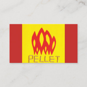PELLET-GESCHÄFTSKARTE VISITENKARTE