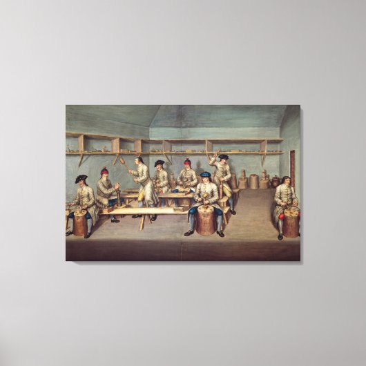 Pellets formen leinwanddruck (Vorderseite)