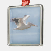 Pellican im Flug Ornament Aus Metall (Links)