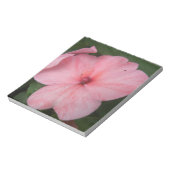 Pellrosa Impatiens Blume Notepad Notizblock (Rotiert)