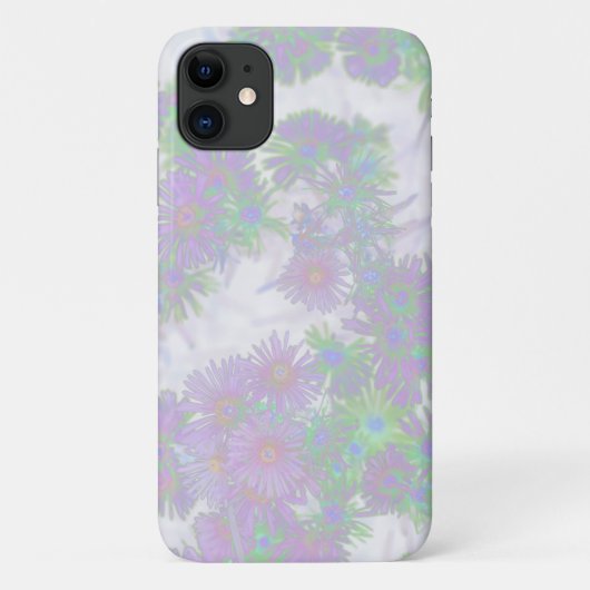 Pellrosa Pastel Wilde Blume iPhone 11 Fall Case-Mate iPhone Hülle (Rückseite)