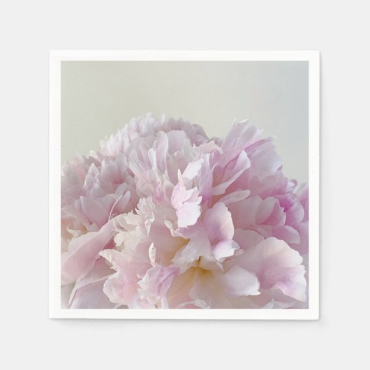 Pellrosa Serviette (Vorderseite)