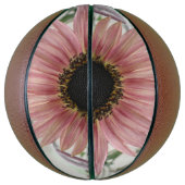 Pellrosa Sonnenblume Basketball (Vertikal)