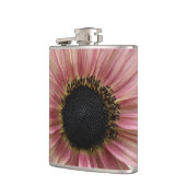 Pellrosa Sonnenblume Flachmann (Links)