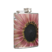 Pellrosa Sonnenblume Flachmann (Rechts)