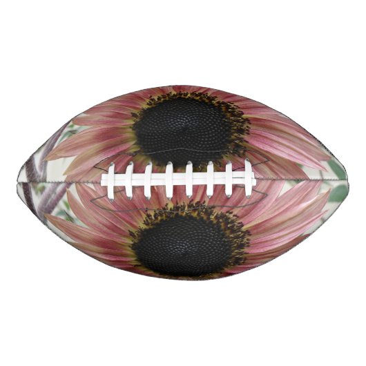 Pellrosa Sonnenblume Football (Vorderseite)