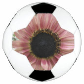 Pellrosa Sonnenblume Fußball (Vorderseite)