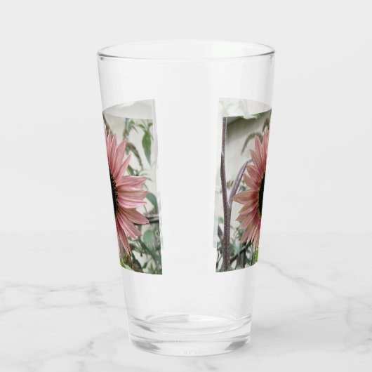 Pellrosa Sonnenblume Glas (Links)