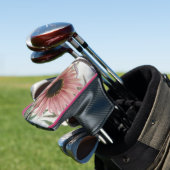 Pellrosa Sonnenblume Golf Headcover (In Situ)