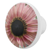 Pellrosa Sonnenblume Keramikknauf (Rechts)