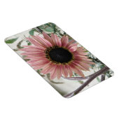 Pellrosa Sonnenblume Magnet (Rechte Seite)