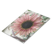 Pellrosa Sonnenblume Notizblock (angewinkelt)