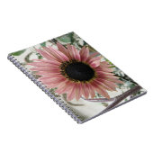 Pellrosa Sonnenblume Notizblock (Rechte Seite)