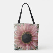 Pellrosa Sonnenblume Tasche (Rückseite)
