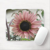 Pellrosa Sonnenblumenmousepad Mousepad (Mit Mouse)