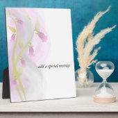 Pellrosa Watercolor Wash Fotoplatte (Seite)