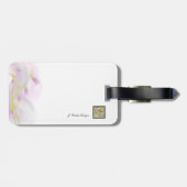 Pellrosa Watercolor Wash Gepäckanhänger (Rückseite horizontal)