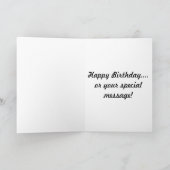 Pellrosa Watercolor Wash Karte (Innenseite)