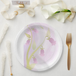 Pellrosa Watercolor Wash Paper Plate Pappteller