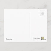 Pellrosa Watercolor Wash Postkarte (Rückseite)