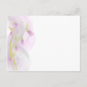 Pellrosa Watercolor Wash Postkarte (Vorderseite)