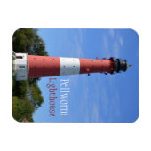 Pellworm Lighthouse, Pellworm Island, Deutschland Magnet (Horizontal)