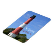 Pellworm Lighthouse, Pellworm Island, Deutschland Magnet (Linke Seite)