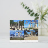 Peloponnes - Griechenland Postkarte (Stehend Vorderseite)