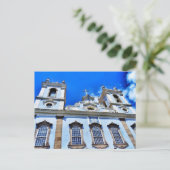 Pelorinho Kirche Posta Postkarte (Stehend Vorderseite)