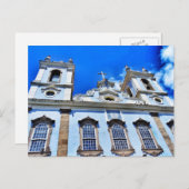 Pelorinho Kirche Posta Postkarte (Vorne/Hinten)