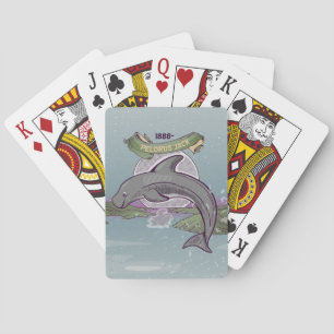 Pelorus Jack Neuseeland Dolphin Spielkarten