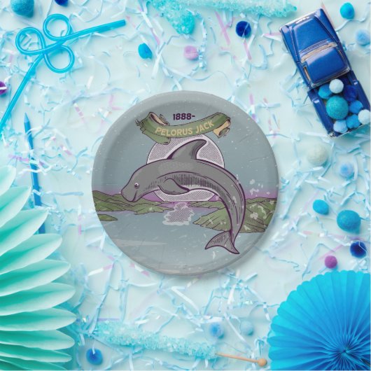 Pelorus Jack Risso-Dolphin Pappteller (Party)