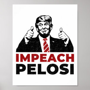 Pelosi Amtsenthebung Pro Trump Shifty Schiff Ukrai Poster