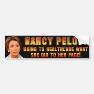 Pelosi: AntiObamaCare Autoaufkleber