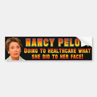 Pelosi: AntiObamaCare Autoaufkleber