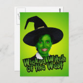 Pelosi: Wicked Witch of the West Postkarte (Vorne/Hinten)