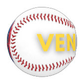 Pelota de Béisbol Venezuela –  Baseball (Vorderseite Links)