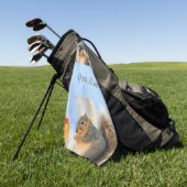 Pelotball Golfhandtuch (Gras)