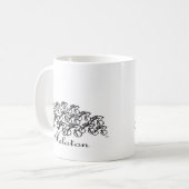 Peloton Kaffeetasse (Vorderseite Links)