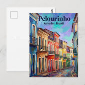 Pelourinho Brazil Postkarte (Vorne/Hinten)
