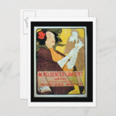 "Pelseneer-Lambert Glove Makers, Millinery and Per Postkarte (Vorne/Hinten)