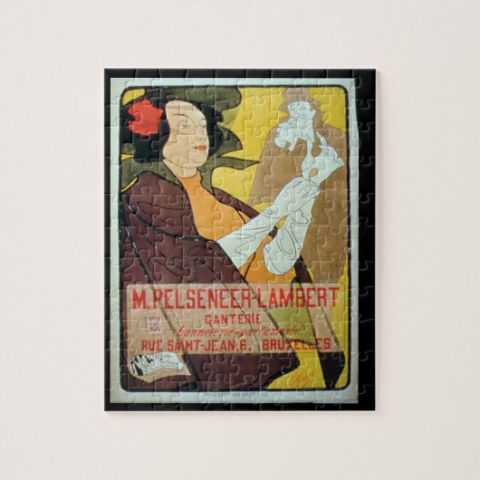 'Pelseneer-Lambert Handschuh-Hersteller, Modewaren Puzzle (Vertikal)