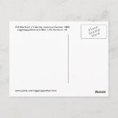 Pelt Merchant von Kairo von Jean-Leon Gerome Postkarte (Rückseite)