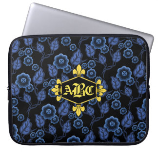 Pelz de lis, Gold, Zeichen/Name hinzufügen (anpass Laptopschutzhülle