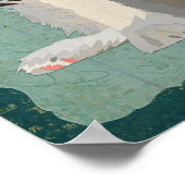 PELZ & FEDERN Kunst Poster (Ecke)