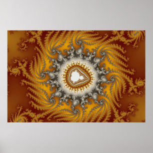 Pelz - Fraktal-Poster Poster