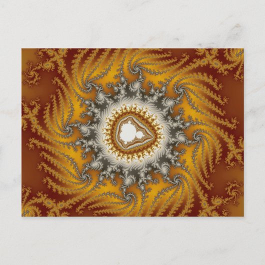 Pelz - Fraktal Postkarte (Vorderseite)