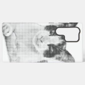 Pelz-Halfton Samsung Galaxy Hülle (Rückseite (Horizontal))
