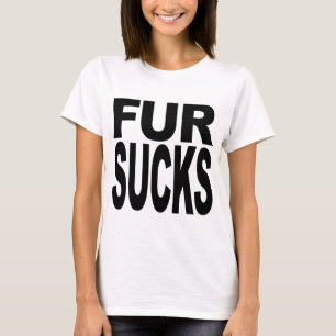 Pelz ist zum Kotzen T-Shirt