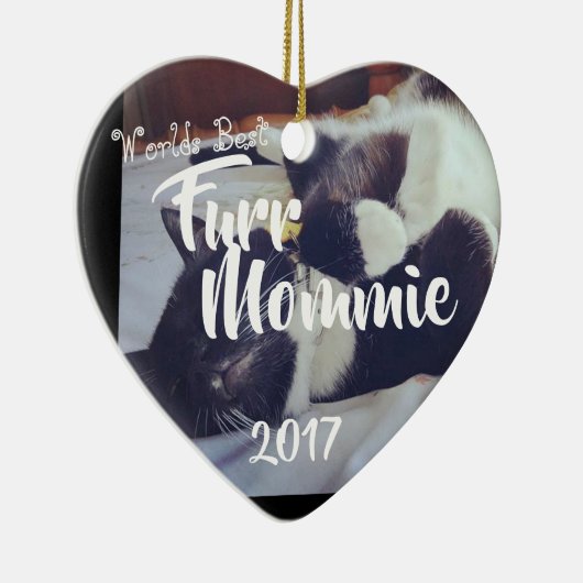 Pelz-Mama Keramikornament (Rechts)